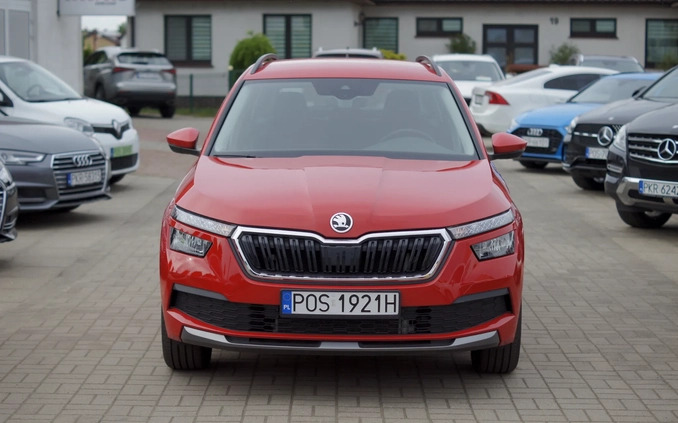 Skoda Kamiq cena 78900 przebieg: 9623, rok produkcji 2020 z Zator małe 529